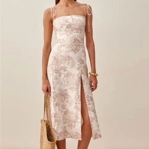 Reformation Liesel Linen Dress